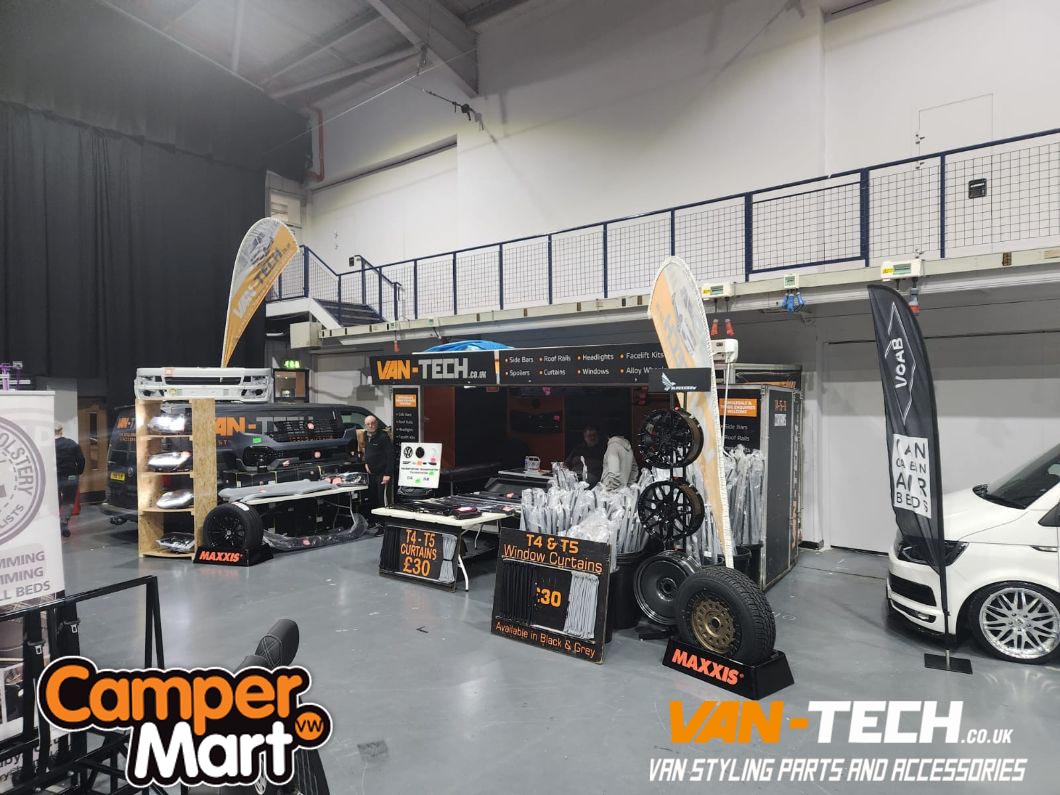 Van-Tech would like to thank all of our customers old and new who attended Camper Mart 2024