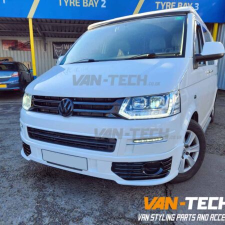 VW Transporter T5.1 Parts Daytime Running Lights, Sportline Bumper and Front Grille