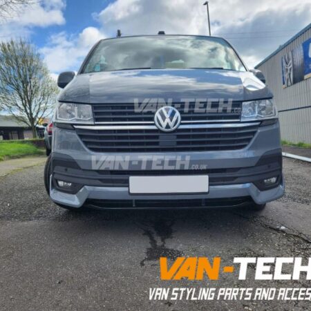 VW Transporter T6.1 Parts and Accessories V-Line Splitter, Tailgate Bumper protector, Angular Side Bars, Tailgate Spoiler and Wind Deflectors