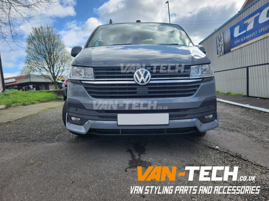 VW Transporter T6.1 Parts and Accessories V-Line Splitter, Tailgate Bumper protector, Angular Side Bars, Tailgate Spoiler and Wind Deflectors