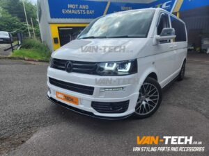 VW Transporter T5.1 Front End Upgrade Parts - Grille, Sportline Lower Bumper, DRL's, Headlights and Lower Splitter