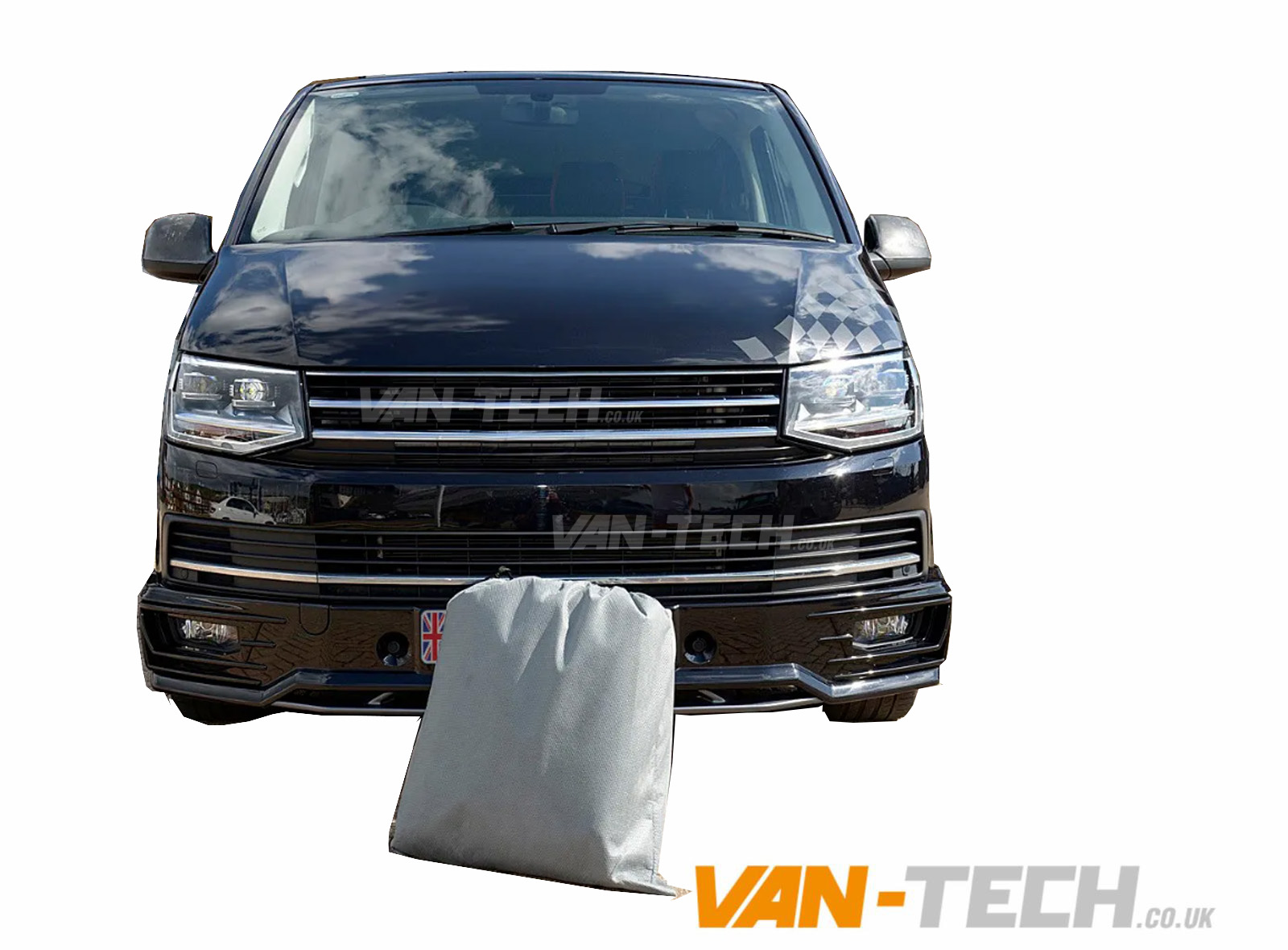 UK Custom Covers VW T4 Transporter SWB Outdoor Tailored Waterproof Car Cover – Grey, 4-Layer, 12-Month Warranty