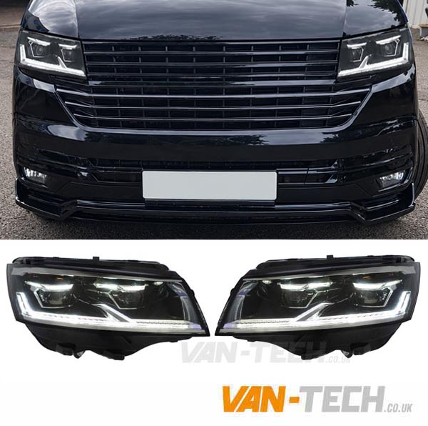 VW-Transporter-T6.1-Full-LED-Headlights-Same-look-as-T6.1-Original-Factory-Style-Lights-3 VW Transporter T6.1 Full LED Headlights - Same look as T6.1 Original Factory Style Lights