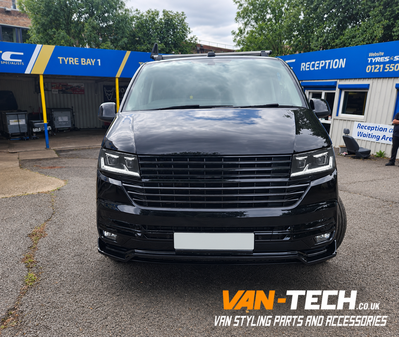 VW Transporter T6.1 Full LED Headlights - Same look as T6.1 Original Factory Style Lights