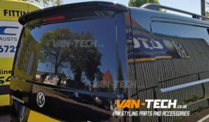 Gloss Black Tailgate Door Spoiler VW Transporter T6 T6.1