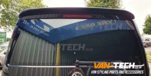 Gloss Black Tailgate Door Spoiler VW Transporter T6 T6.1
