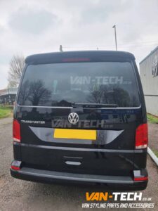 Gloss Black Tailgate Door Spoiler VW Transporter T6 T6.1