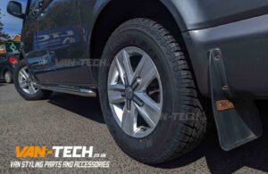 VW Transporter T5.1 Sportline Stainless Steel O.E Style Side Bars SWB
