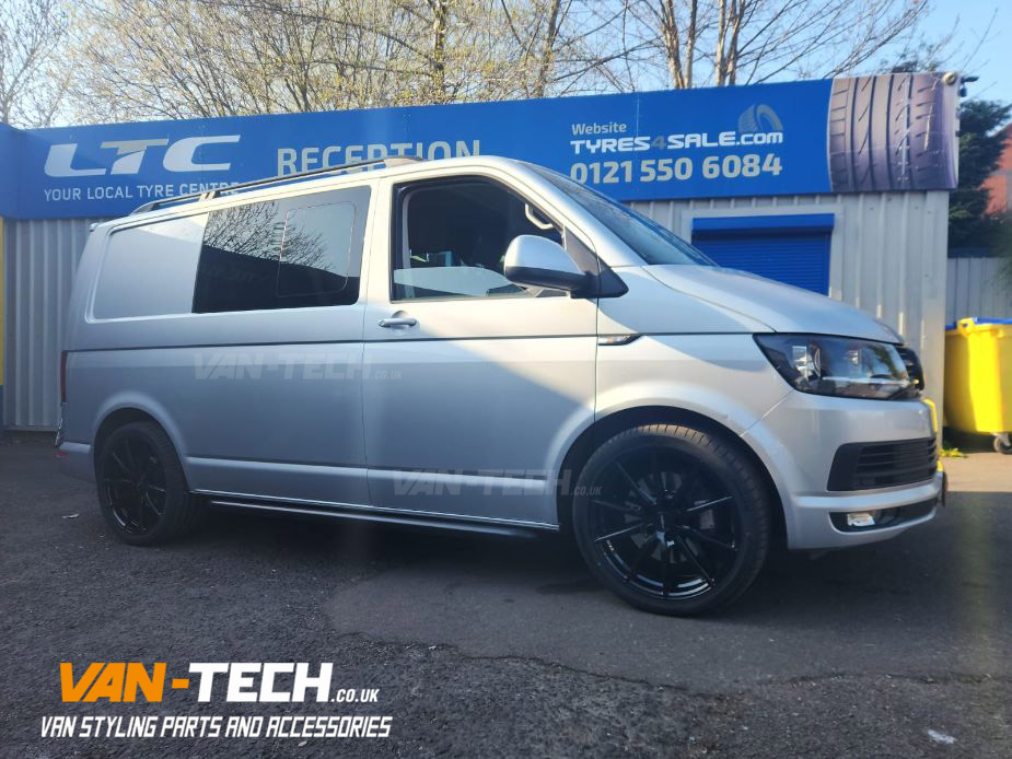 VW Transporter T6 Parts Alloy Wheels, Side Bars, Roof Rails and Remapping