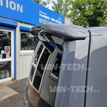 VW Transporter T6 T6.1 Rear Tailgate Spoiler painted and fitted by Van-Tech
