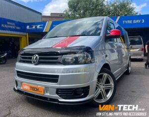VW Transporter T5.1 Sportline Bumper and Lower Splitter Combo £220 parts only or £530 Painted and Fitted FREE SHIPPING to most of the UK!! (Scottish Highlands and Northern Ireland not included)✅ Product Features: Fix to existing Bumper on VW T5.1 VW T5.1 Sportline Bumper made from sturdy high quality plastic VW T5.1 Sportline Splitter made from GRP Tailor made for the VW T5.1 Models 2010 – 2015 These parts will give your van a fantastic new look at a fraction of main dealer parts✅ Purchase Link: https://www.van-tech.co.uk/.../vw-t5-1-sportline-bumper.../ Prices listed are for parts only, for quotes on and painting and fitting please contact us: Van-Tech Center Court, Halesowen B63 3EB Tel: 0121 550 4628 Whatsapp: 07506 086535 Van-Tech Supply and fit accessories for VW Transporter T4, T5, T5.1, T6 and T6.1 vans including Side Bars, Roof Rails, Alloy Wheels, Bumpers, Splitters, Curtains, Spoilers, Headlights and much more. #sportline #wt5 #t51 #vw #transporter #volkswagen #van #vwtransporter #vwvan #vwcamper #conversion #camper #vanlife #vwparts #vantech #campervanparts #parts #accessories #halesowen #specialoffer #sale