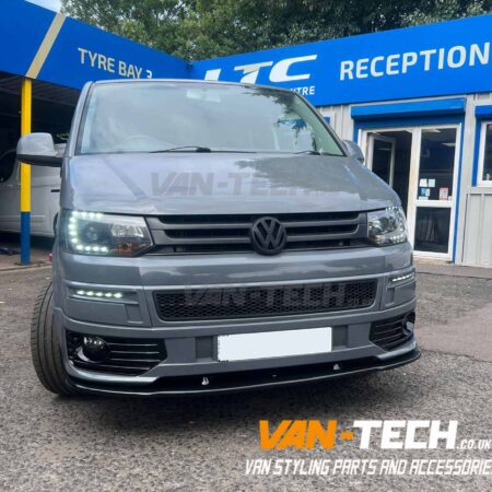 VW Transporter T5.1 Sportline Bumper and Lower Splitter Combo