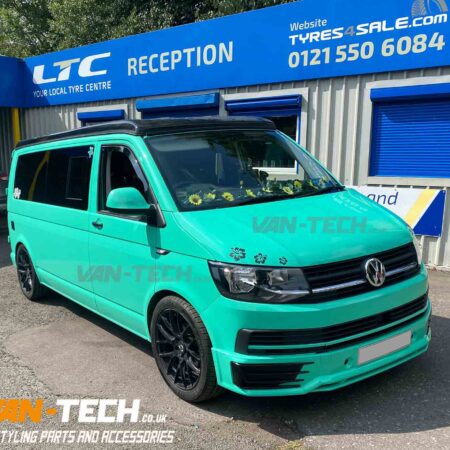 VW Transporter T6 H&R Lowering Sport Suspension Kit 40mm kit supplied and fitted by Van-Tech