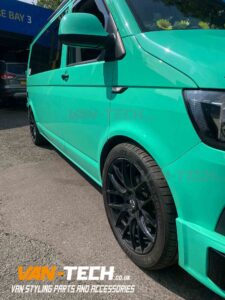 VW Transporter T6 H&R Lowering Sport Suspension Kit 40mm kit supplied and fitted by Van-Tech