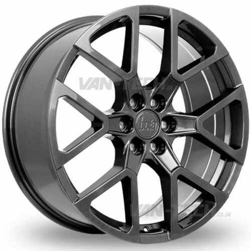 Bola B36 Alloy Wheels 20" VW T7 - Ford Transit Custom MK2 Gloss Grey