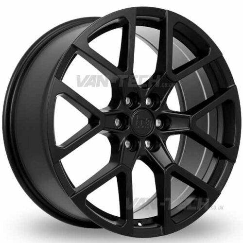 Bola B36 Alloy Wheels 20" VW T7 - Ford Transit Custom MK2 Matte Black