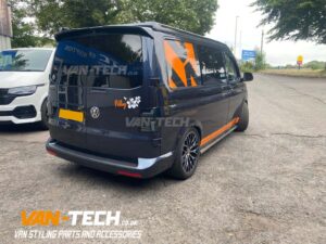 VW Transporter T6 H&R Anti Roll Bar kit, Van Slam Coil Over Kit and Drop Links supplied and fitted by Van-Tech