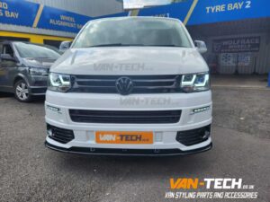 VW Transporter T5 to T5.1 Front End Conversion kit with DRL's and Lower Splitter