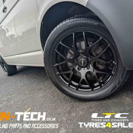 VW Transporter T6.1 Calibre Exile-R Alloy Wheels 18″ Gloss Black