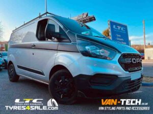 Ford Transit Romac Stealth Satin Black 16" Alloy Wheels
