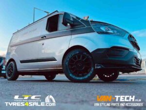 Ford Transit Romac Stealth Satin Black 16" Alloy Wheels