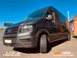 VW Crafter Alloy Wheels Tomahawk Apache and BF Goodrich ATK03 All Terrain Tyres