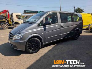 Romac Stealth Mercedes Vito Alloy Wheels 16" and a set of 20565R16 107105T Michelin Agilis 3 Tyres