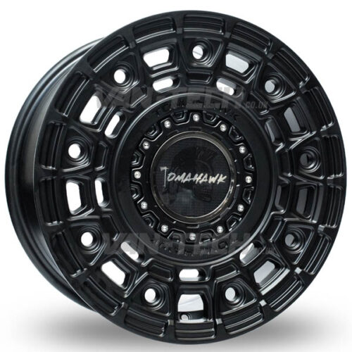 Swamper Tomahawk Yakama 17″ Alloy Wheels Matt Black AT Tyres
