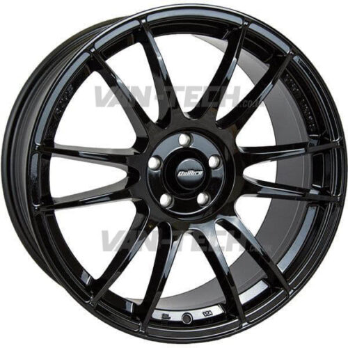 VW Caddy Calibre Suzuka Alloy Wheels Gloss Black 18″