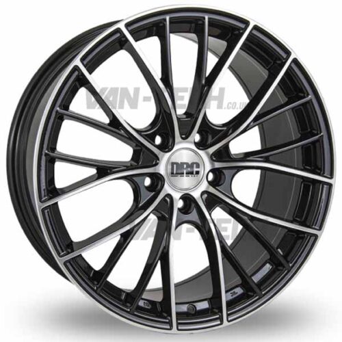 VW Caddy DRC DMM Alloy Wheels Gloss Black 19″