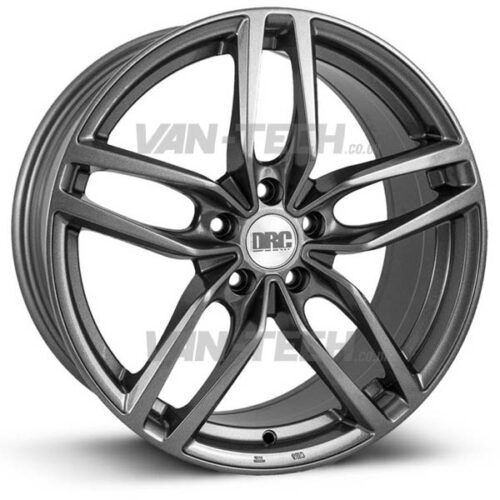 VW Caddy DRC DRS Alloy Wheels Gloss Grey 18″