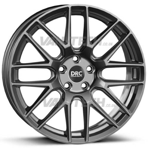 VW Caddy DRC Dynamo Alloy Wheels Gloss Grey 18″