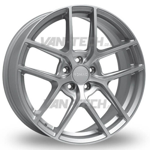 VW Caddy Romac Diablo Alloy Wheels Silver 19″